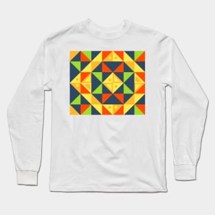 Portuguese Mosaic Long Sleeve T-Shirt